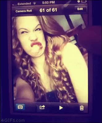 chica,selfie,foto,careto,drama