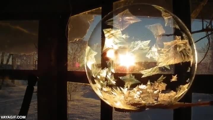 amanecer,sola,luz del sol,pompa,congelaci&oacute;n,fr&iacute;o,congelar,burbuja,muy poetico