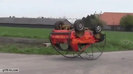 barras de protección,coche,rodar,voltereta