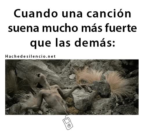 Enlace a La tortura del subidón de volumen