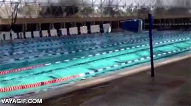 piscina,terremoto,olas,oscilar,oleaje