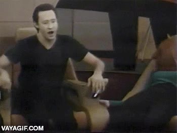 guantazo,ahora mando yo,star trek,hartarse,capitan