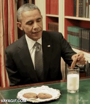 hasta a s&iacute; mismo,obama,culpar,galleta,vaso,no caber,llamame loco pero podr&iacute;a partirla en dos y ya,leche,thanks obama