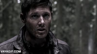 examen chungo,ensangrentado,escopeta,dean winchester,supernatural,sobrenatural