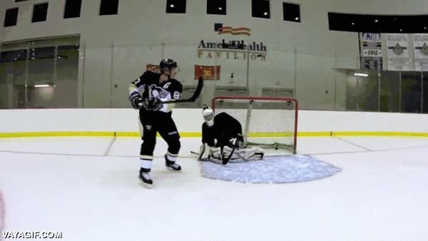 vacilar,porteria,hockey sobre hielo,camara lenta,portero