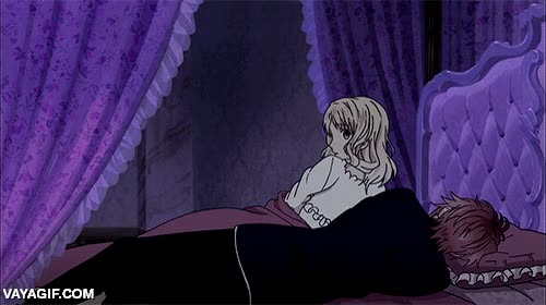 novia,dormir,anda y duerme,anime,diabolik lovers