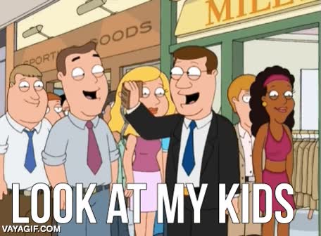 es lo que tiene llegar a los 30,mira a mis hijos,fotos por el grupo de whatsapp,padre de familia