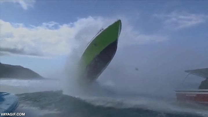 volar,barca,saltar,ola,romper,cresta,barco