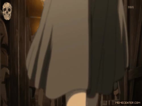 shingeki no kiogin,mikasa,anime,ser rechazado,ignorar,pasar