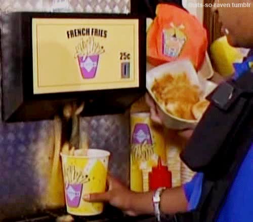 maquina,patatas fritas,expendedora,fast food