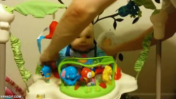 Enlace a ¡No puedo parar de botar, no quiero parar de botar! ¡No quiero...!