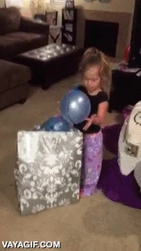 no era lo que esperaba,est&aacute; claro que no quer&iacute;a hermanita,anunciar,hija,embarazo,globos