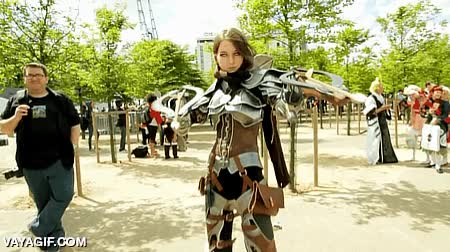 cosplay,ballestas,demon hunter,cazadora de demonios,disfraz