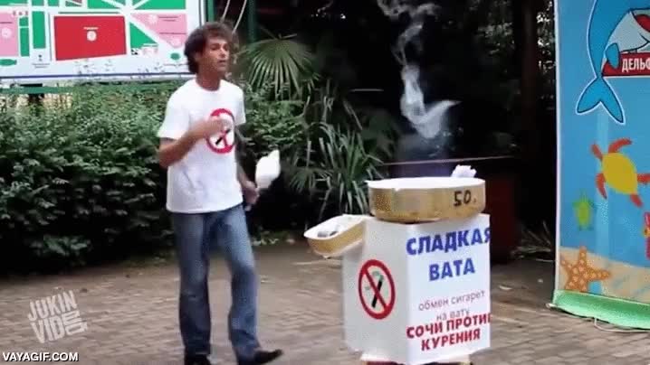 preparar,algodon de azucar,bailar,todo un show,preparacion