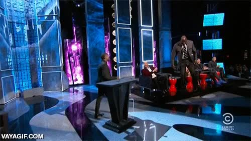 Kevin Heart,Shaquille O'neal,cuesta creer que sean de la misma especie,alto,bajo,gigante