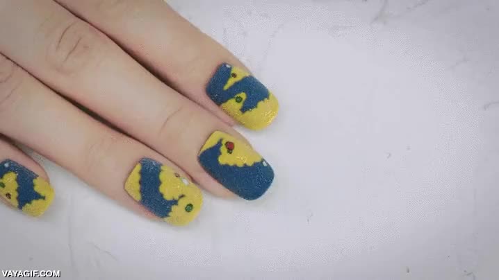 pelicura,animacion,u&ntilde;as,pintar,stop motion