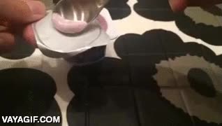 yogur,hidrofobica,tapa,yogures,se acabaron los lametones a la tapa