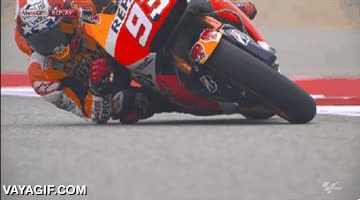 mira como se desliza,curva,moto,motociclismo,derrape,controlado,derrapar,marc marquez