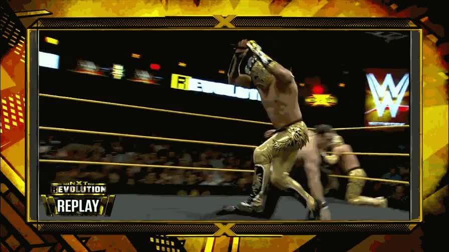 pressing catch,patada,kalisto,una patada como esta mal ejecutada acabó mal,lucha libre,wwe