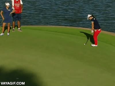 acertar,clavar,hoyo en uno,eagle,perder cuando todo estaba ganado,golf,golfistas