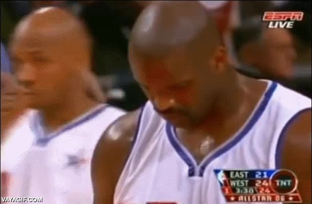 all star,nba,shaquille o'neal,este,oeste,mate,tiro libre,basket,baloncesto