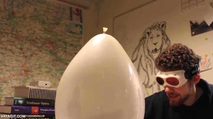 laser,encender,globo,inflado,prender,sin explotar,ciencia amigos