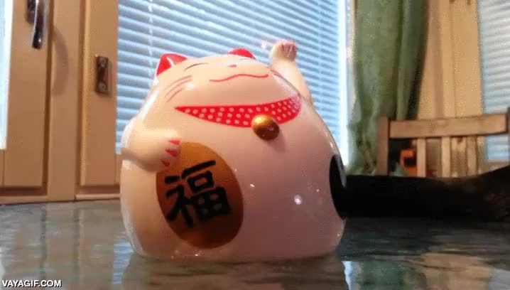 manneki neko,gato,pedir,pata,gracioso,figura de porcelana