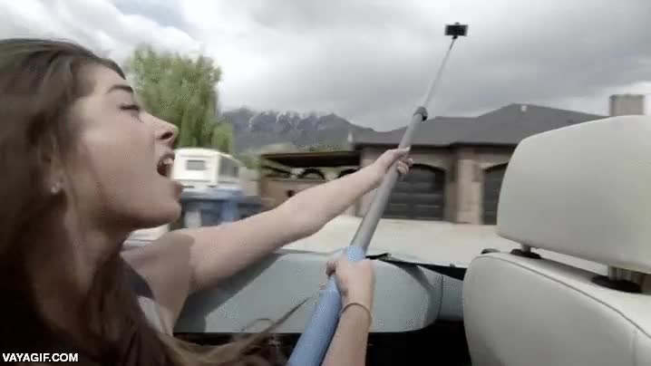 parodia,palos para selfies,selfie,exageraci&oacute;n pero no muy lejos de la realidad,coche,parada,puesto,limonada