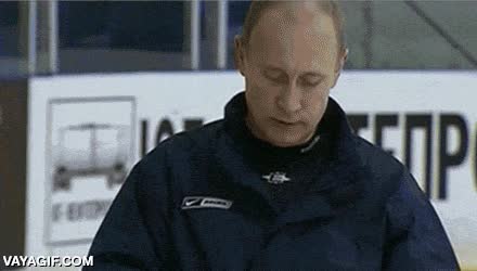 putin,yo no me atrever&iacute;a a corregirlo,asiduo jugador de hockey sobre hielo,casco,al reves,fail
