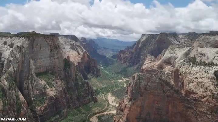 Zion National Park,Observation Point,time lapse,time-lapse,nubes,pasar,ca&ntilde;&oacute;n,naturaleza