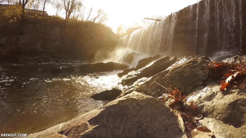 estres,lunes,ma&ntilde;ana,paz,cascada,disfrutar,agua,relax