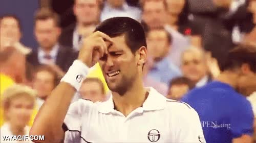 Examen,Tenis,Djokovic,por poco,que rabia