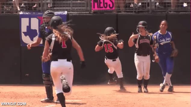 codazo,softball,tirar,la del guante est&aacute; fuerte,vaya empuj&oacute;n,mal perder,fair play