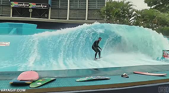 surfear,olas,artificial,surfero