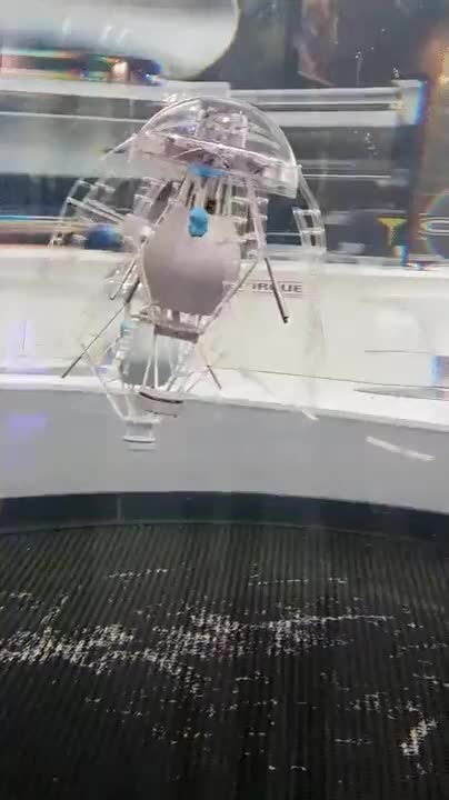 Robotic Jellyfish,medusa,robot,movimiento