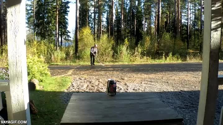 hockey sobre hielo,lanzar,lata,distancia,acertar,punter&iacute;a