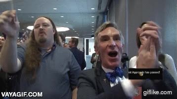 uy s&iacute; que euforia,bandera,banderita,nasa,pluton,llegada,sonda,euforia