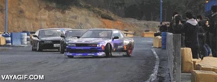 drifting,derrape,valla,muro,chispas