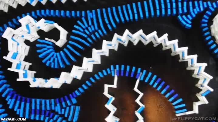 starry night,domino,efecto,muy chulo