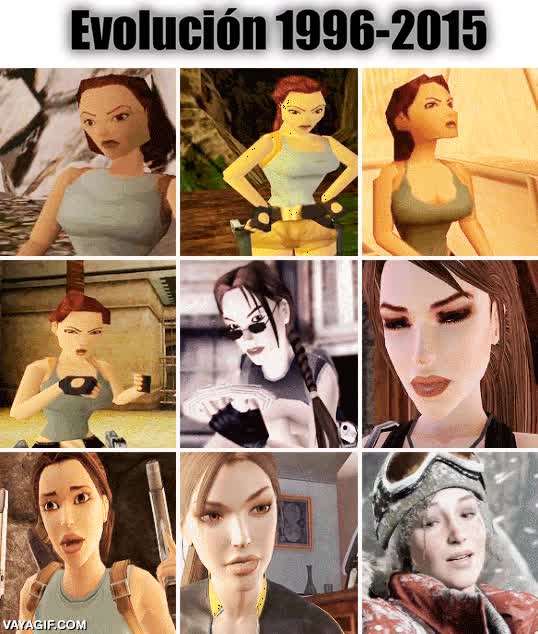 evolucion,lara croft,tomb raider,graficos,y lo que nos falta por ver