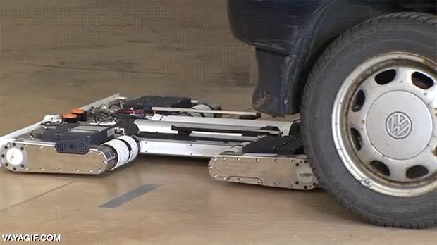 robot,aparcar,coche,automatico,aparcamiento,el futuro