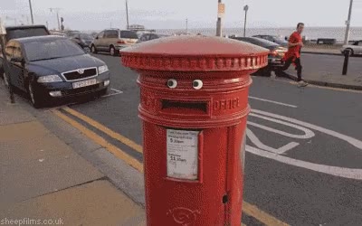 ojos,buzón,correr,huir,escapar,ojos locos