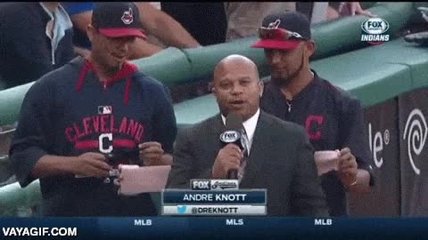 mlb,beisbol,indios de cleveland,andre knott,reportero,carlos carrasco,danny salazar,momia,y