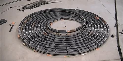 bucle infinito,tren,scalextric