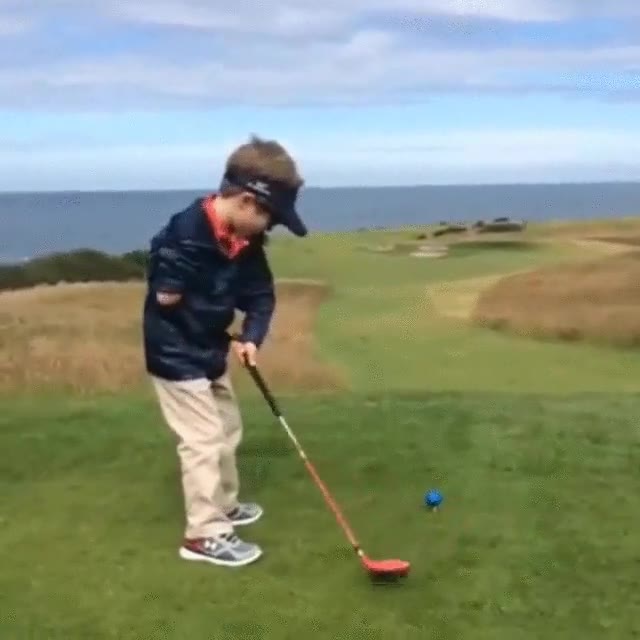 golf,tommy morrissey,golfista,solo un brazo,pelota,bola