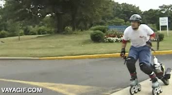 sin cansarse,patines,rollers,todoterreno,impulso,propulsado