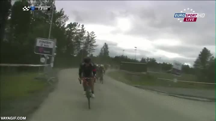 Arctic Race of Norway,tanque,sorpresa,menudo susto