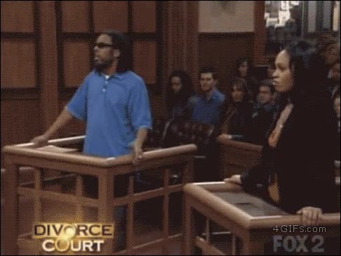 todo estaba bien excepto que era demasiado majo,divorce court,juzgado,divorcio,queja,mujeres