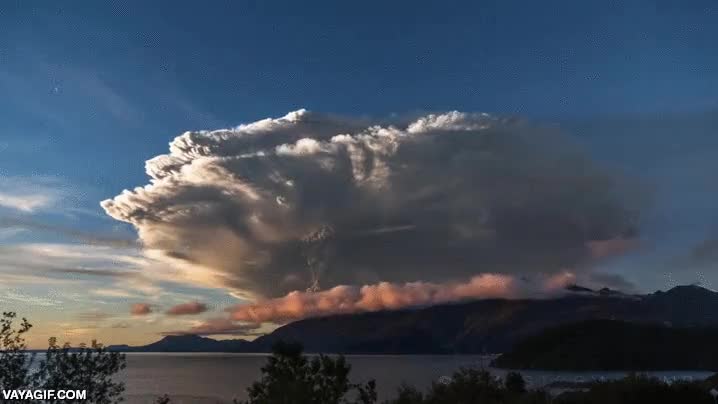 erupcion,volcan,volcanica,cenizas,time-lapse,time lapse