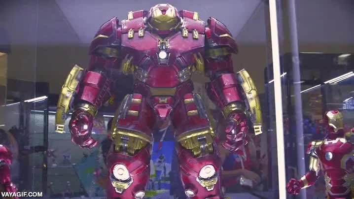 El día que las figuras de acción llegaron al máximo nivel posible, atención a este Hulkbuster increible,hulkbuster,iron man,mecanizado,movimiento,figura de acción,juguete